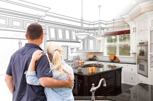 Professional Kitchen Flooring technician working in Anoka, MN